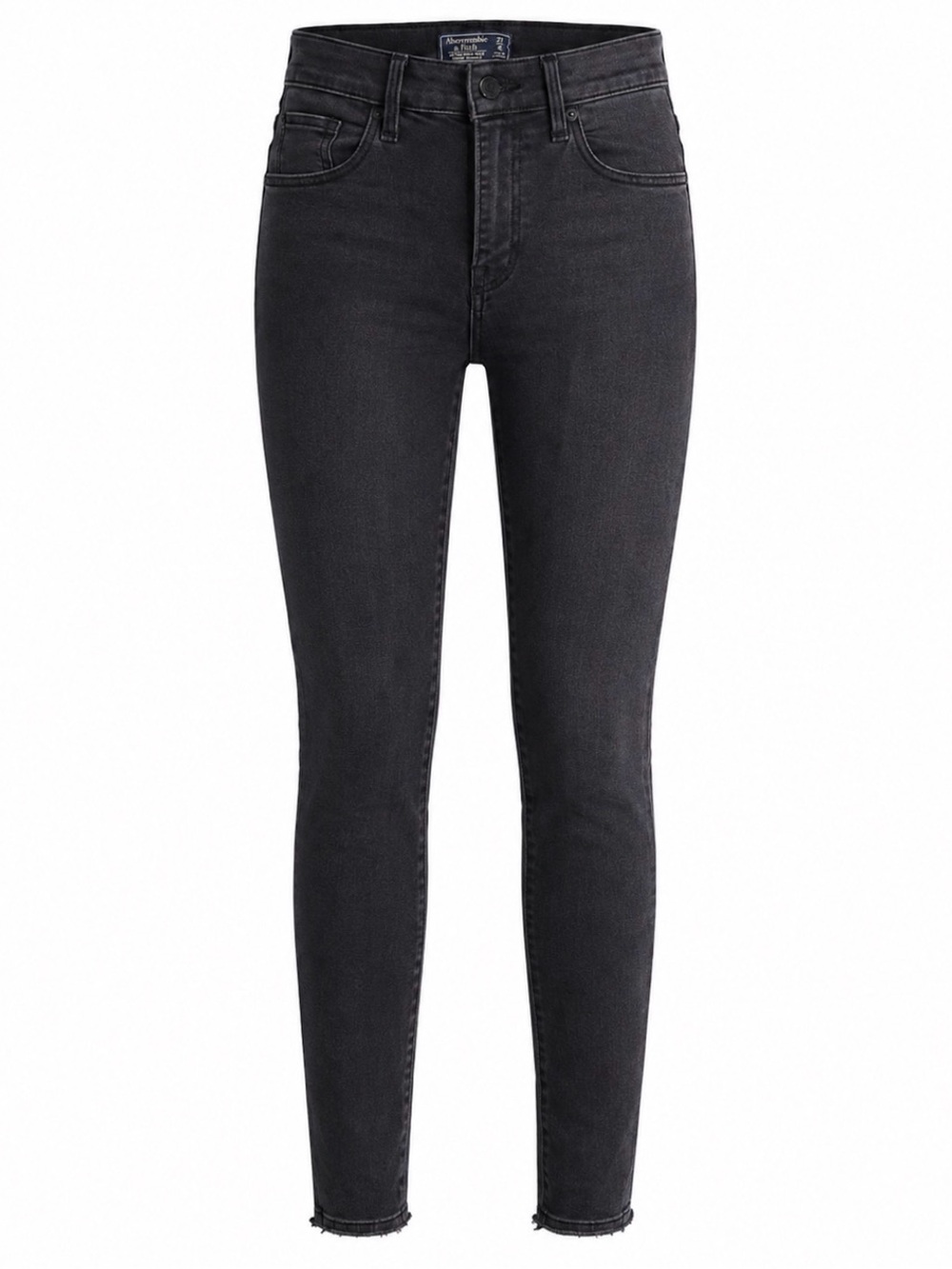 Abercrombie & Fitch Black High-Rise Skinny Jeans